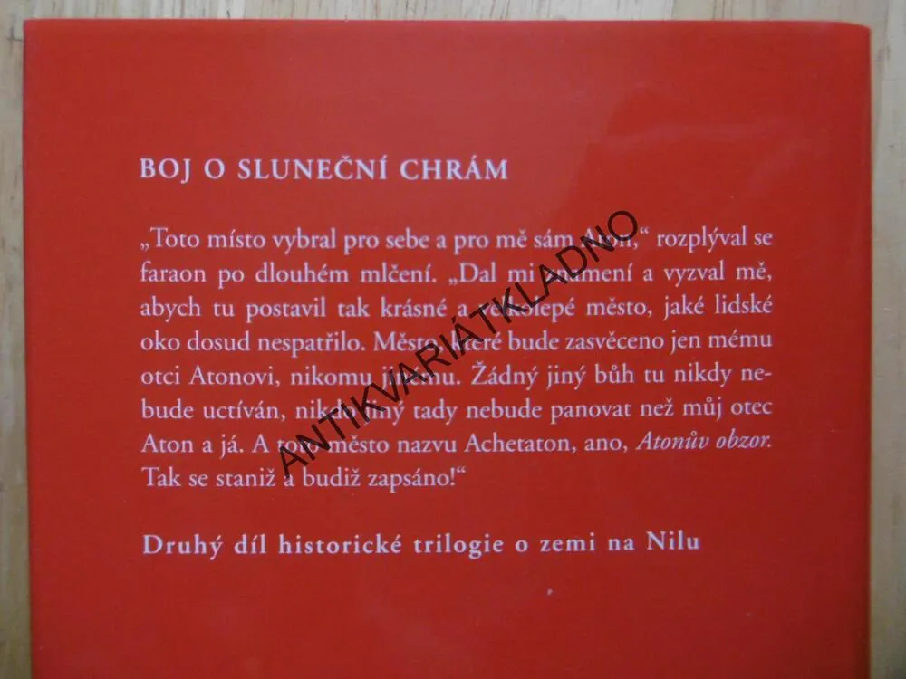 ACHNATON, V ZEMI SOKOLÍHO BOHA, ANDREAS SCHRAMEK