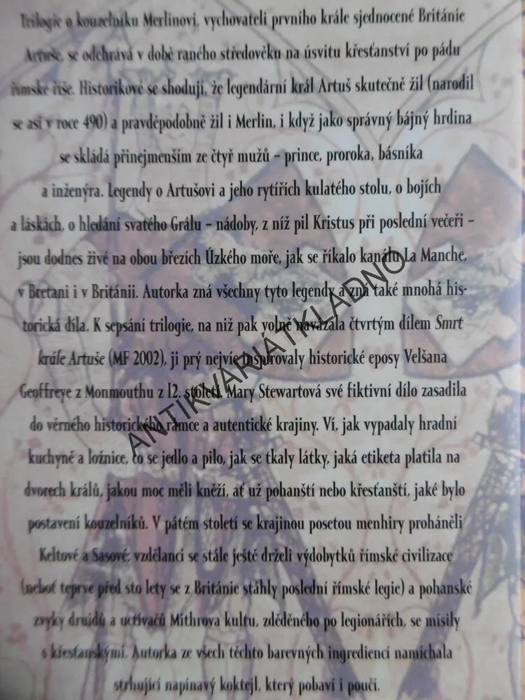 KOUZELNÍK MERLIN, 1-3, MARY STEWARTOVÁ, **an