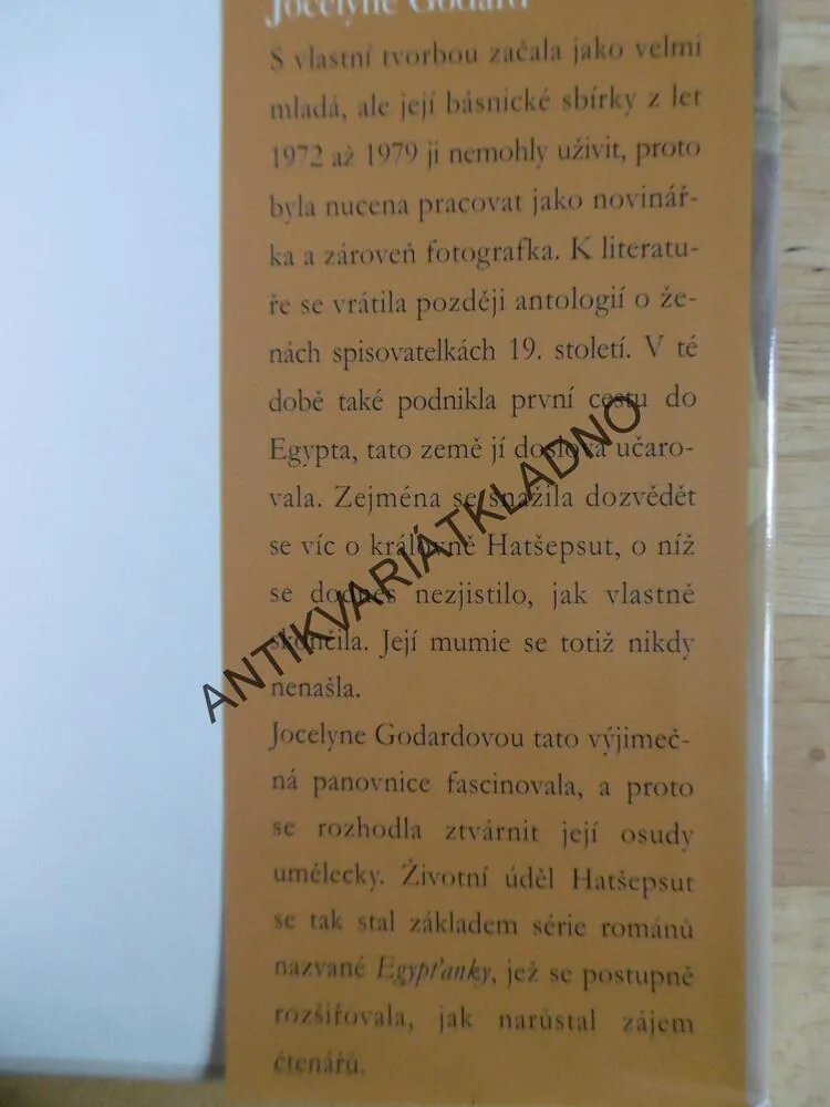 EGYPŤANKY, POMSTA AMONOVA, JOCELYNE GODARD