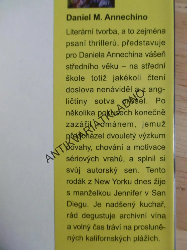 PROBUZENÍ, DANIEL M. ANNECHINO, **an