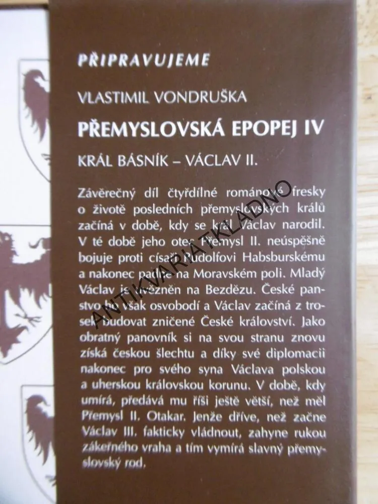 PŘEMYSLOVSKÁ EPOPEJ,3., VLASTIMIL VONDRUŠKA, **an