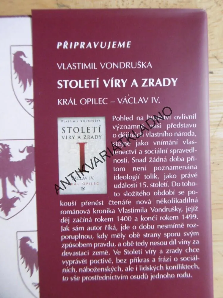 PŘEMYSLOVSKÁ EPOPEJ,4.,  VLASTIMIL VONDRUŠKA, **an