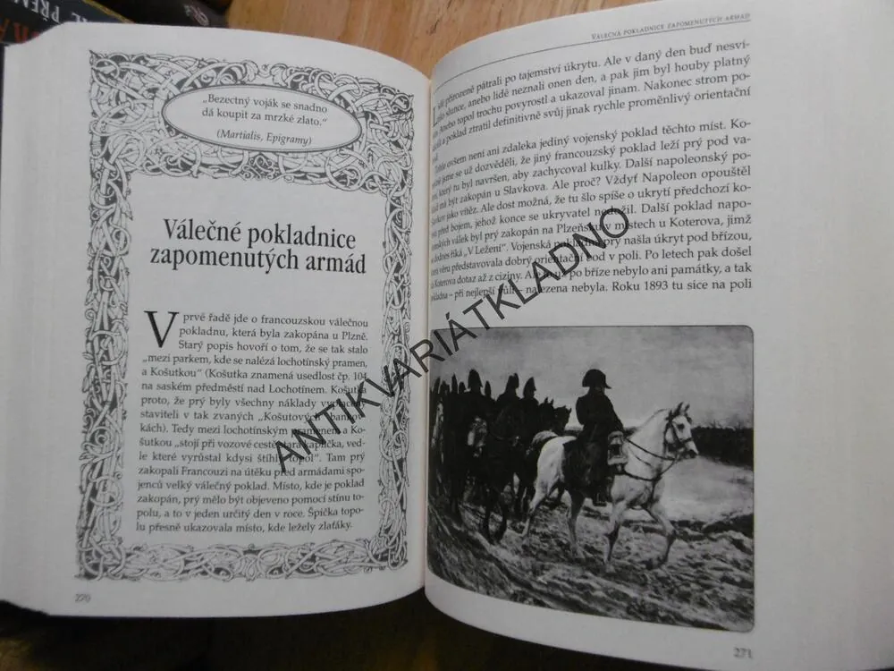 POKLADY POD NÁMI, SLAVOMÍR RAVIK, **an