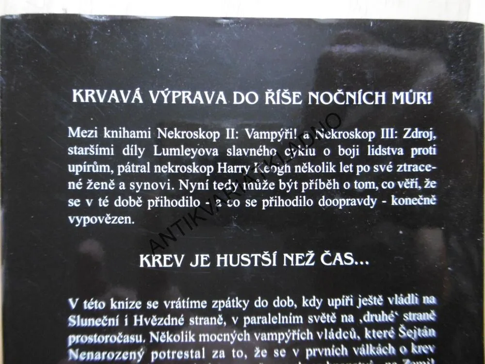 NEKROSKOP IX. ZTRACENÉ ROKY, ČÁST.1, BRIAN LUMLEY, **an
