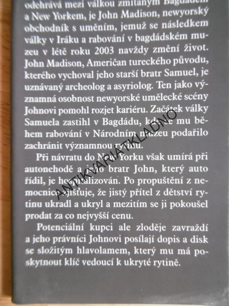 ODKAZ MEZOPOTAMSKÉHO PÍSAŘE, D.J. MCINTOSH, **an