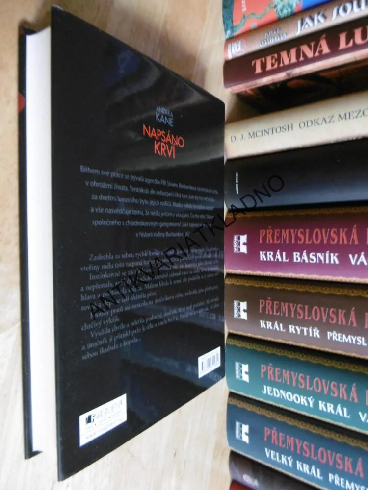 NAPSÁNO KRVÍ, ANDREA KANE, **an