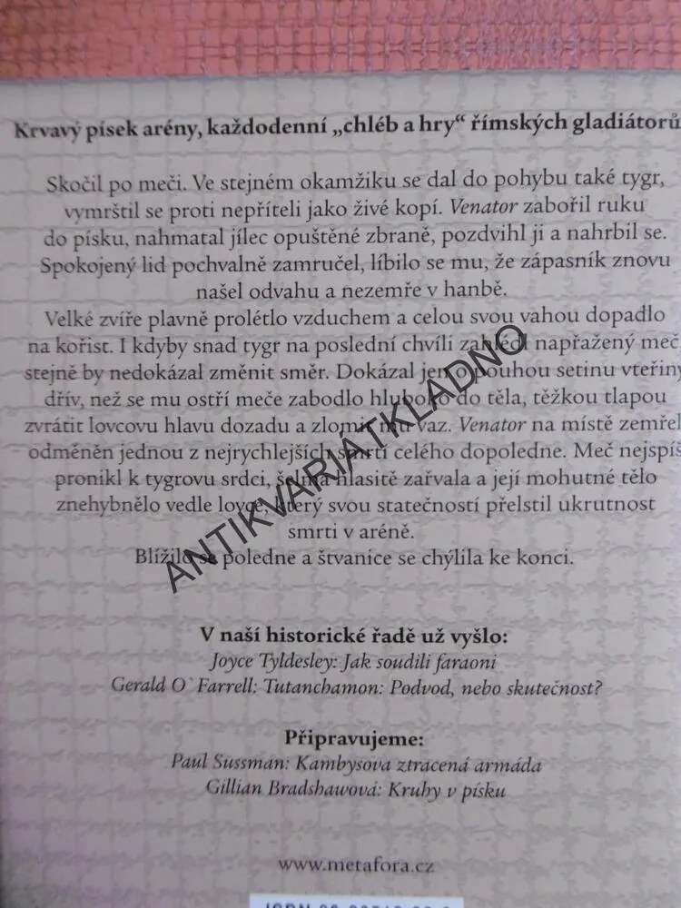 GLADIÁTOR, ALAN BAKER, **an