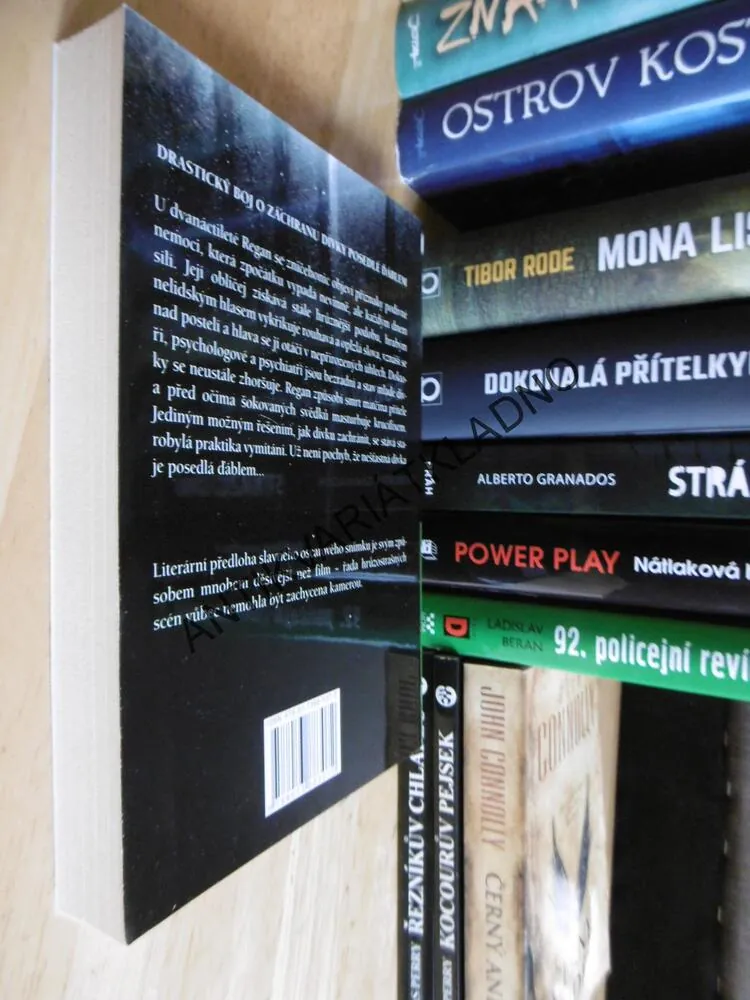EXORCISTA, SOUBOJ S ĎÁBLEM, WILLIAM PETER BLATTY,