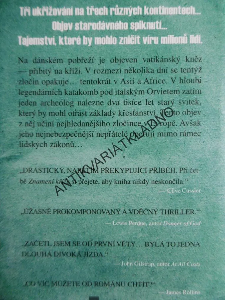 ZNAMENÍ KŘÍŽE, CHRIS KUZNESKI, **an