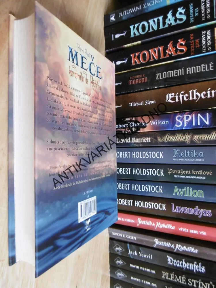 MEČE KARDINÁLA DE RICHELIEU, PIERRE PEVEL, **an