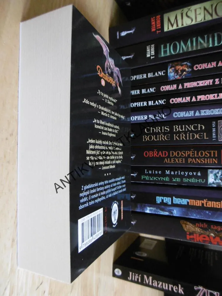 DRAKOBIJCI, 10, POVÍDKY O DRACÍCH, DOUPATECH, DÉMONECH, **an