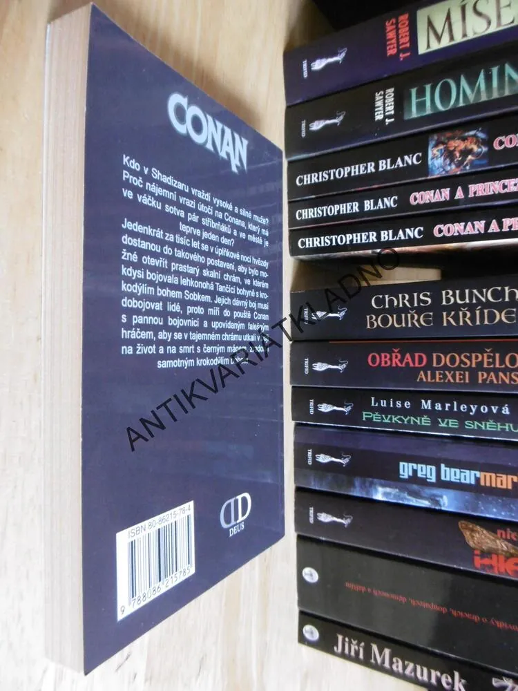 CONAN A KROKODÝLÍ BŮH, CHRISTOPHER BLANC, **an