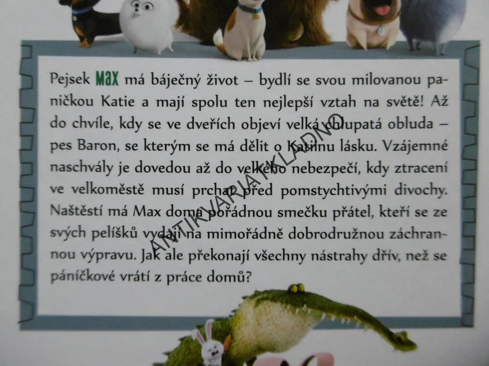 TAJNÝ ŽIVOT MAZLÍČKŮ, **an