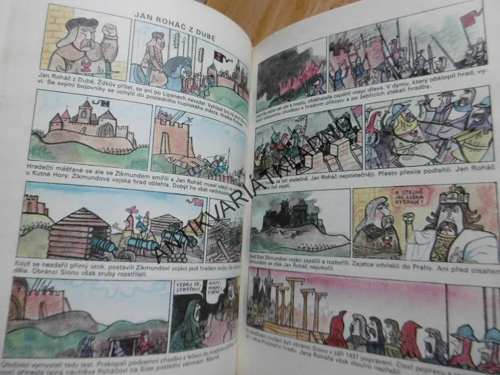OBRÁZKY Z ČESKÝCH DĚJIN A POVĚSTÍ, ČERNÝ, ADLA, KALOUSEK, **an