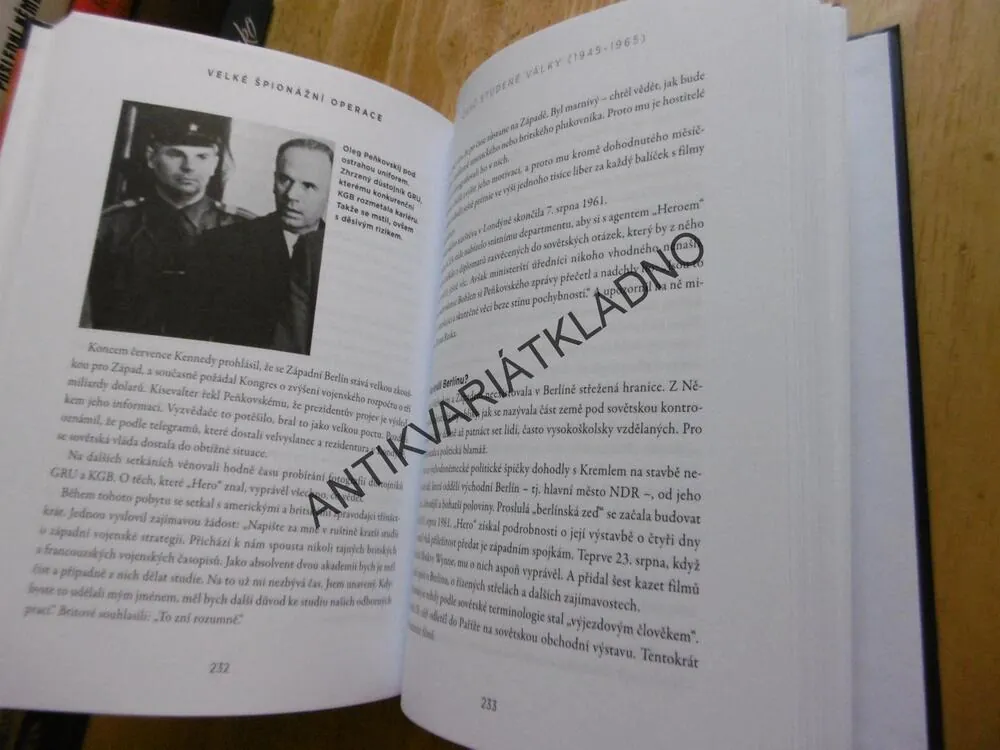 VELKÉ ŠPIONÁŽNÍ OPERACE ČASŮ STUDENÉ VÁLKY 1945-65, KAREL PACNER