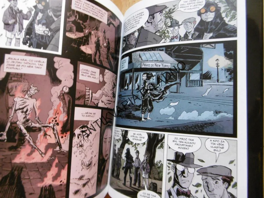 HELLBOY, HUMR JOHNSON,ŽELEZNÝ PROMÉTHEUS, MIKE MIGNOLA, KOMIKS 1