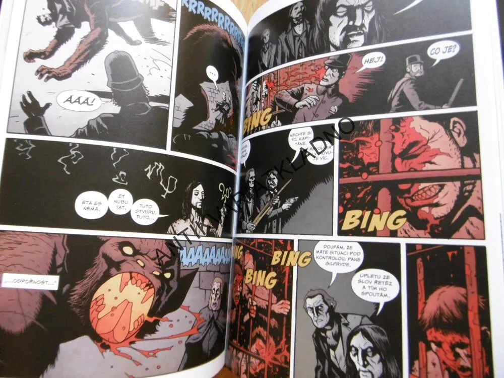 HELLBOY, SIR EDWARD GREY LOVEC ČARODĚJNIC, VE SLUŽBÁCH ANDĚLŮ, MIKE MIGNOLA, KOMIKS 1