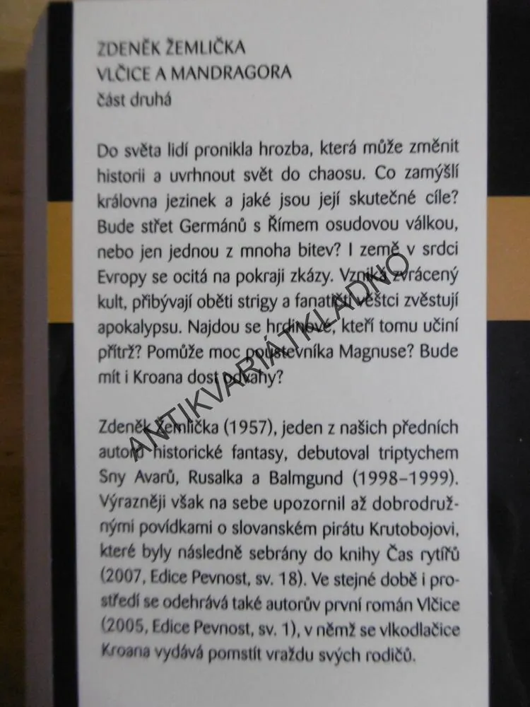 VLČICE A MANDRAGORA, 1-2, ZDENĚK ŽEMLIČKA, **an
