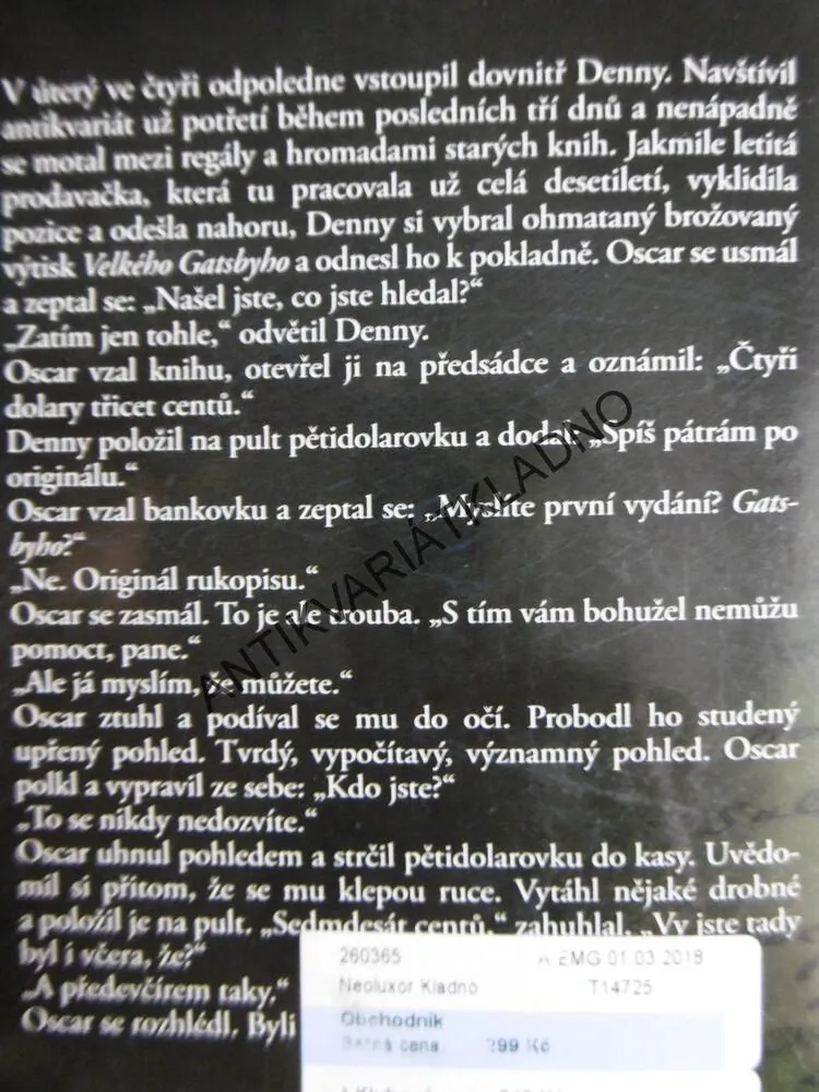 OBCHODNÍK, JOHN GRISHAM, **an