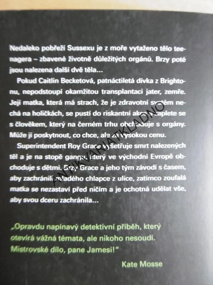 HON SE SMRTÍ, PETER JAMES, **an