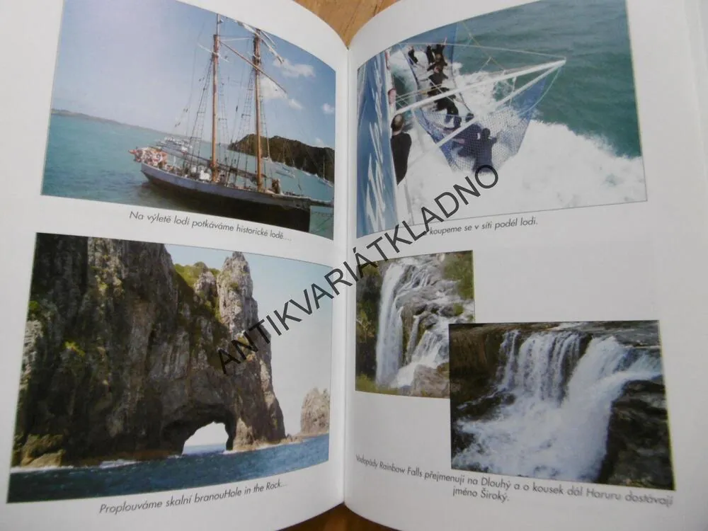 NOVÝ ZÉLAND ZEMĚ PROTINOŽCŮ, JIŘÍ MÁRA,-AUTOGRAM , **an