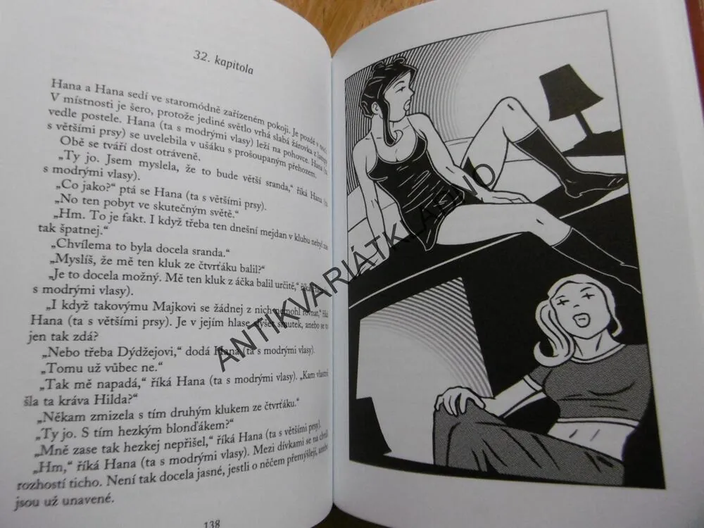NEMACHRUJ, TA HOLKA JE NAKRESLENÁ! ANEB ÚNOS Z KOMIKSU HANA A HANA, **an