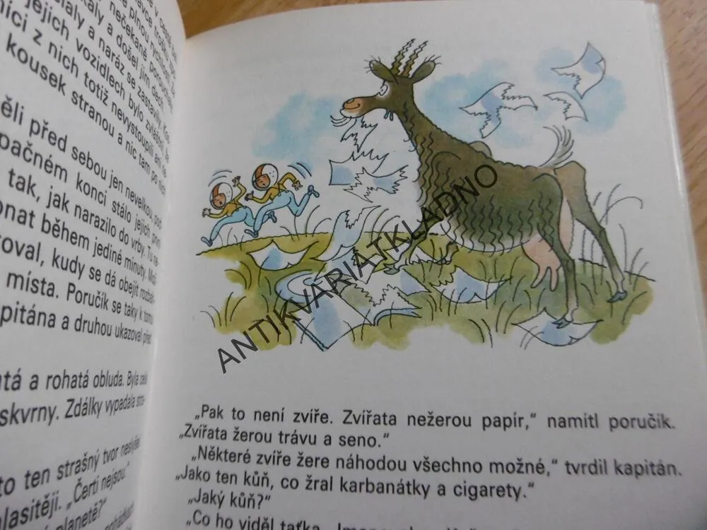OBJEVENÍ PLANETY MICHOVICE, BOHUMIL NOHEJL, JAROSLAV MALÁK, 1983, **an