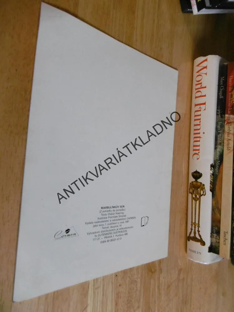 MARBULÍNEK- MARBULÍNKŮV SEN Z POHÁDKY DO POHÁDKY, SMATEK, HAERING