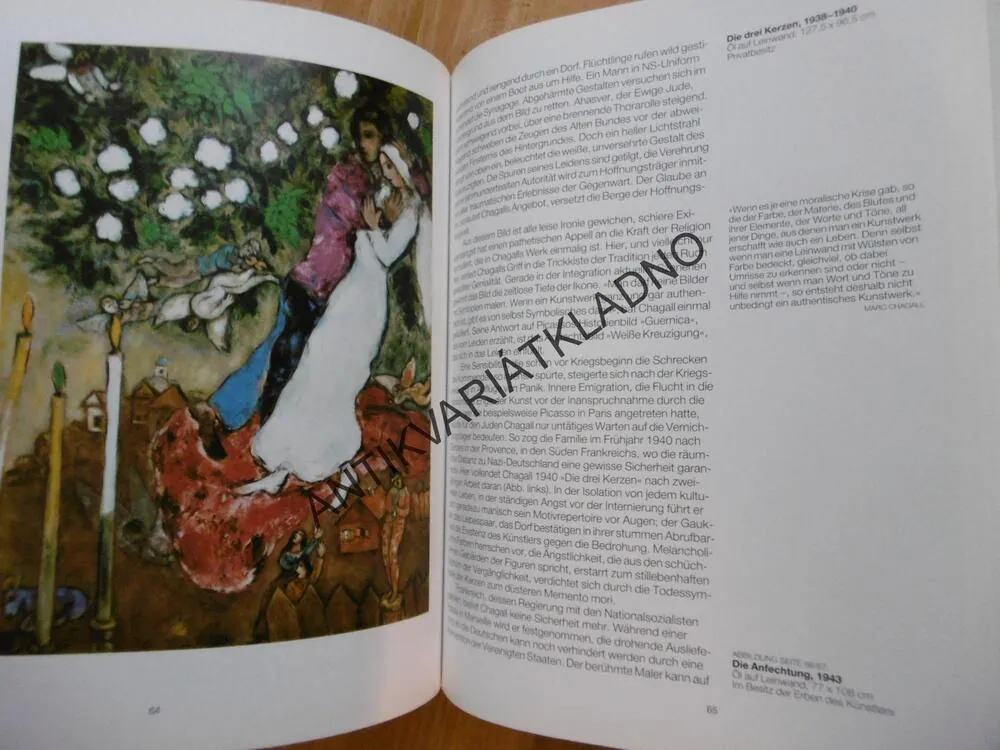 MARC CHAGALL, **an