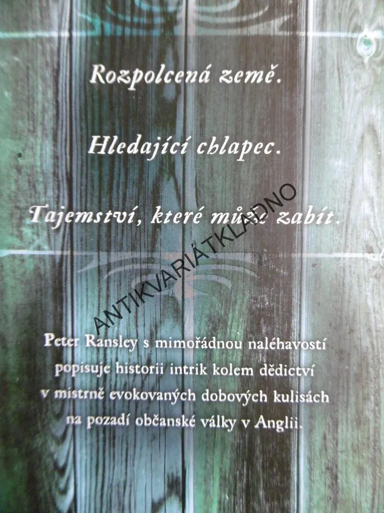 DÍTĚ MORU, PETER RANSLEY, **an