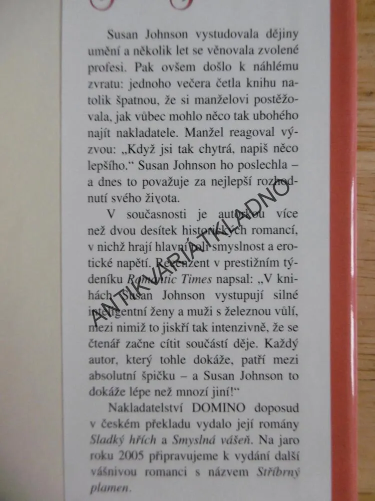 SVŮDKYNĚ, SUSAN JOHNSON