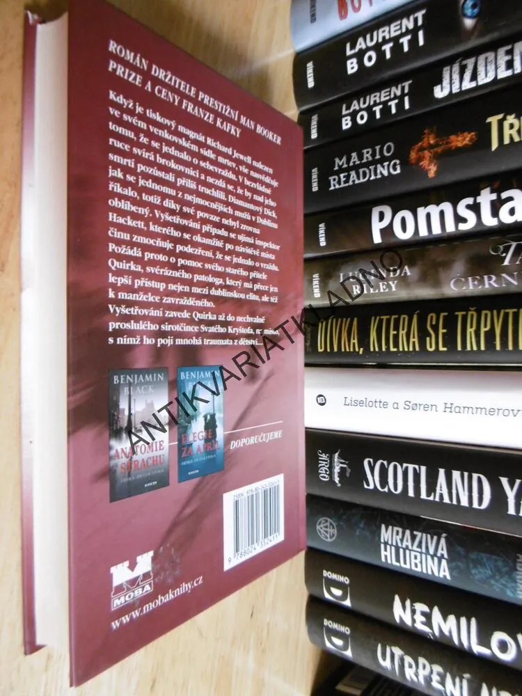 TEMNÁ PAVUČINA, BENJAMIN BLACK, **an