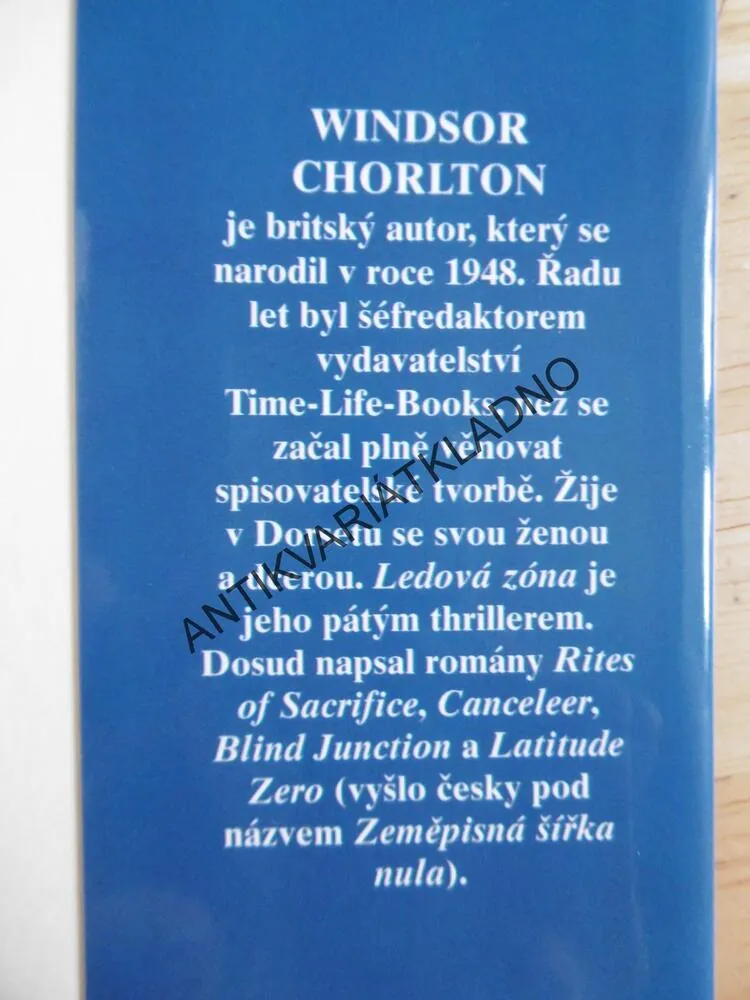 LEDOVÁ ZÓNA, WINDSOR CHORLTON