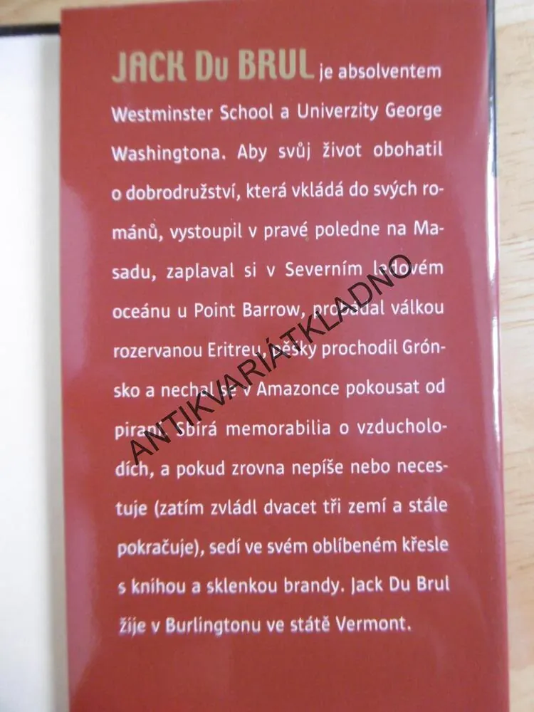 KÁMEN MEDUSY, JACK DU BRUL, **an