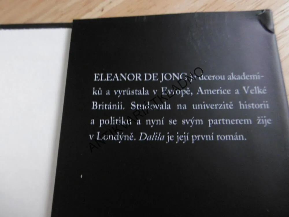 DALILA, ELEANOR DE JONG, **an