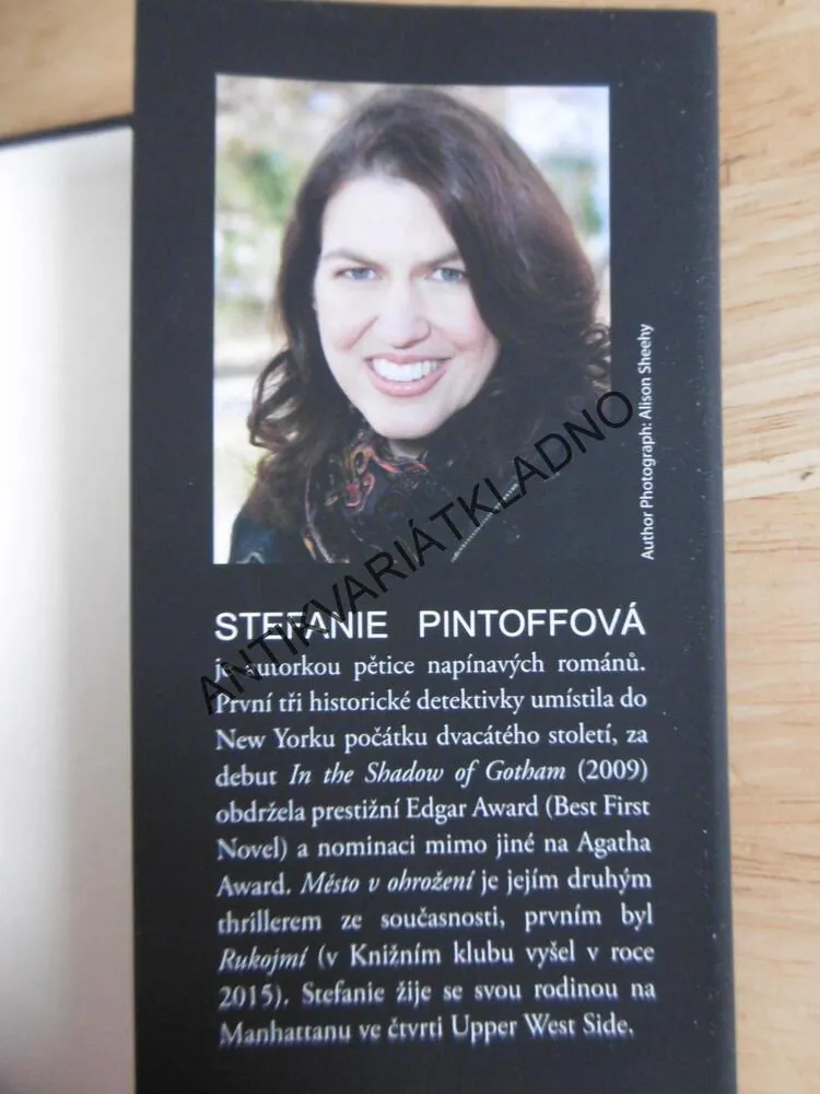 MĚSTO V OHROŽENÍ, STEFANIE PINTOFFOVÁ, **an