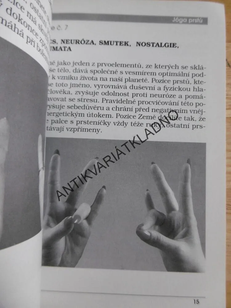 JÓGA PRSTŮ ANEB JAK LÉČIT SÁM SEBE, KRUMLOVSKÁ