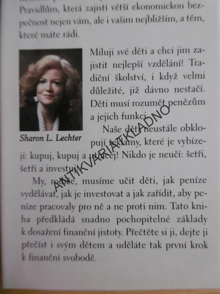 BOHATÝ TÁTA CHUDÝ TÁTA , KIYOSAKI, **an