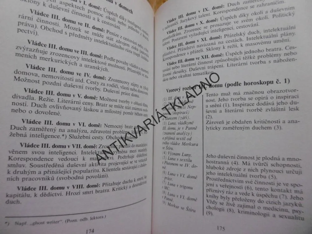 UČEBNICE VĚDECKÉ A TRADIČNÍ ASTROLOGIE, HADES,