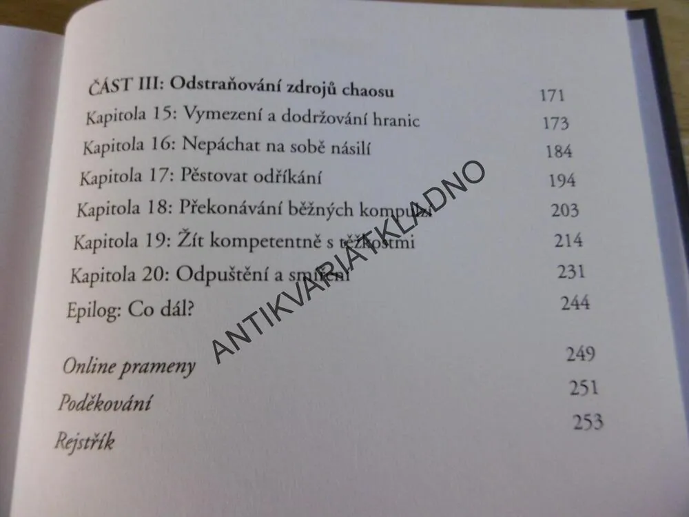 JAK ZÍSKAT V ŽIVOTĚ KLID A VYROVNANOST, PHILLIP MOFFITT
