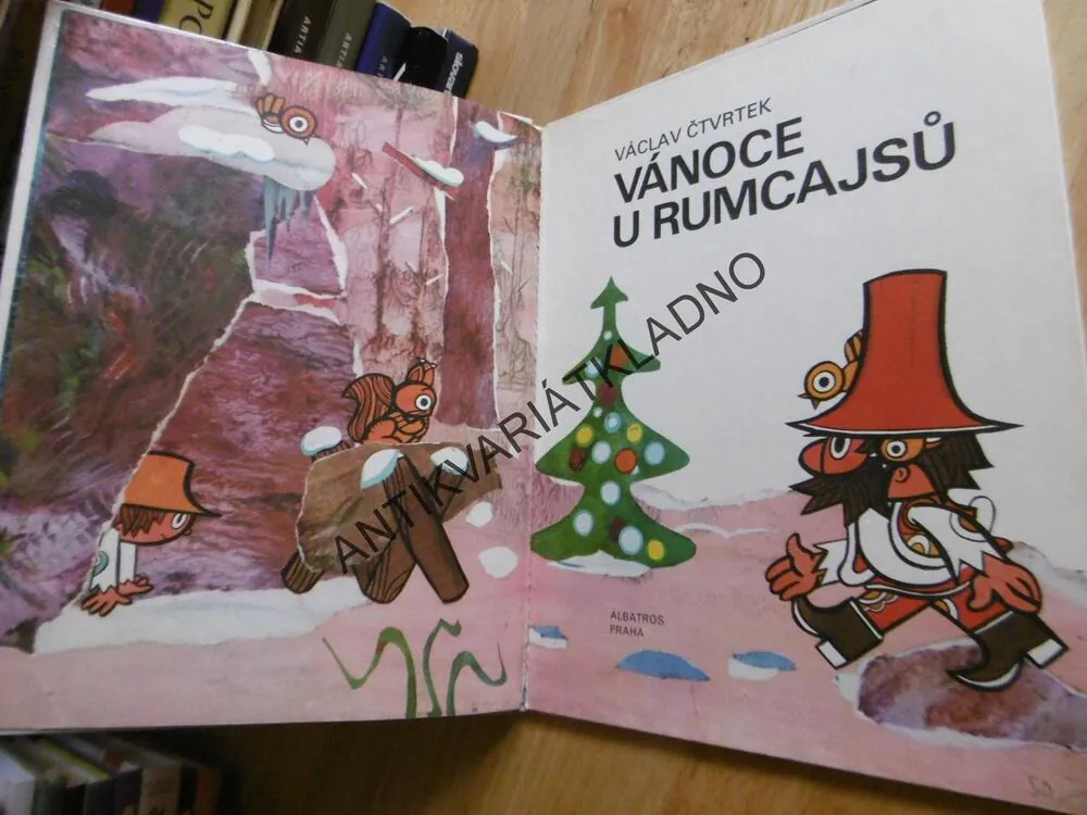VÁNOCE U RUMCAJSŮ, VÁCLAV ČTVRTEK, RADEK PILAŘ, 1974, **an