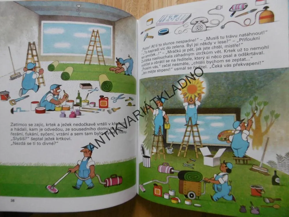 KRTEK VE MĚSTĚ, ZDENĚK MILER, NOVOTNÝ, **an