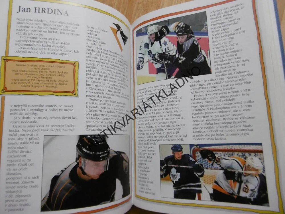 100 NEJLEPŠÍCH ČECHŮ A SLOVÁKŮ V NHL