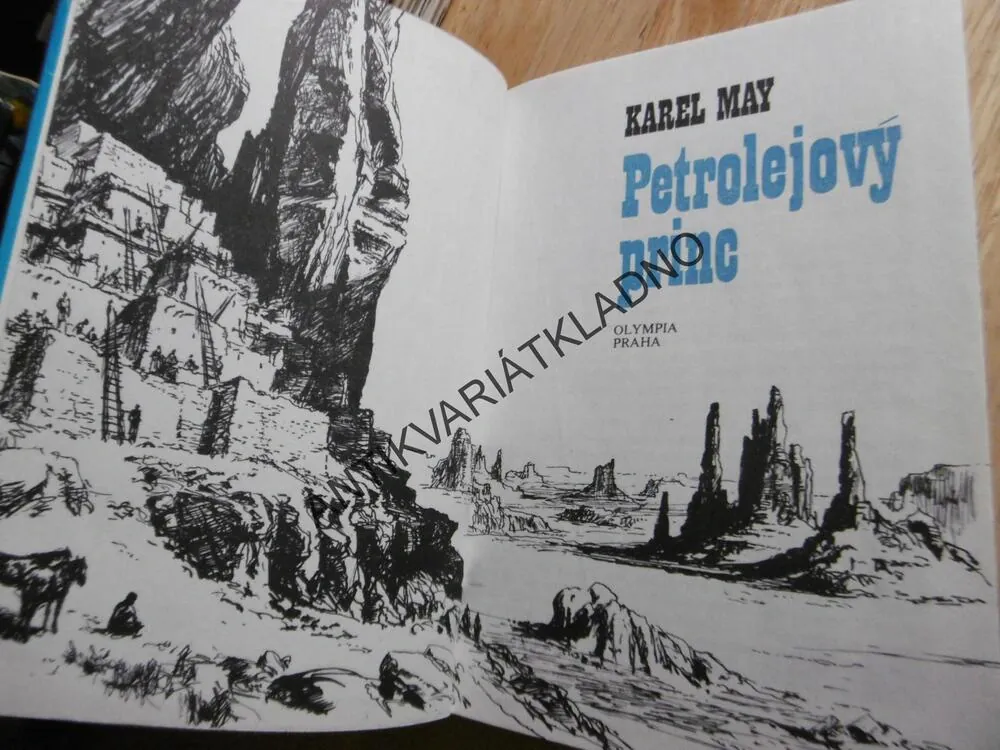 PETROLEJOVÝ PRINC, KAREL MAY,1982, GUSTAV KRUM, **an