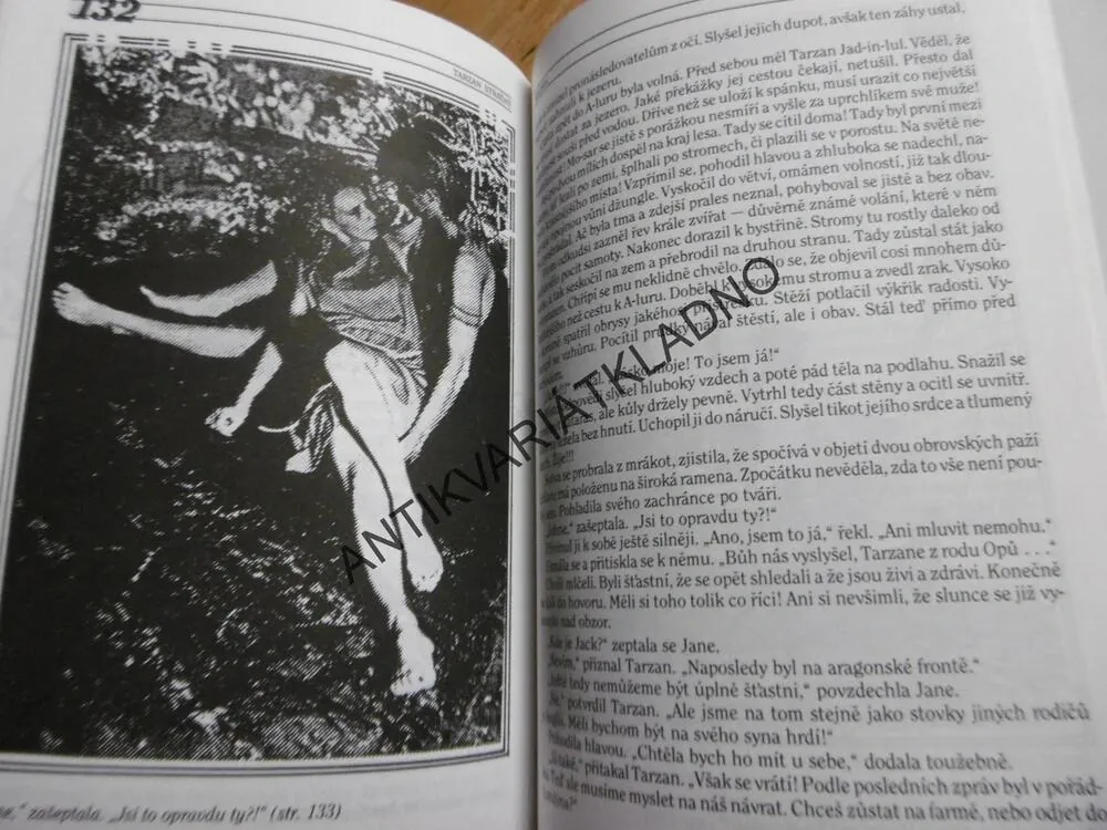 TARZAN STRAŠNÝ, 8., DOBRODRUŽSTVÍ LORDA GREYSTOKA, EDGAR RICE BURROUGHS., **an