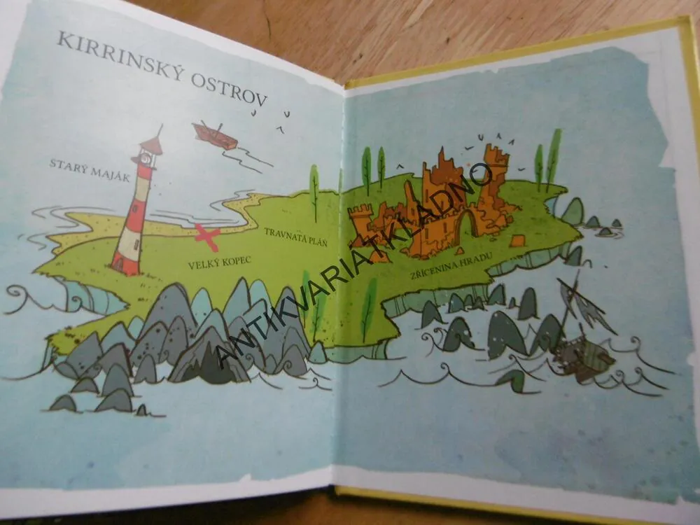 SPRÁVNÁ PĚTKA, DOBRODRUŽSTVÍ NA KIRRINSKÉM OSTROVĚ, ANNE WALTON, ENID BLYTON, **an