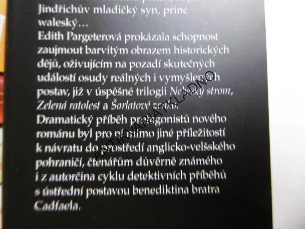 KRVAVÉ POLE SHREWSBURSKÉ, EDITH PARGETEROVÁ