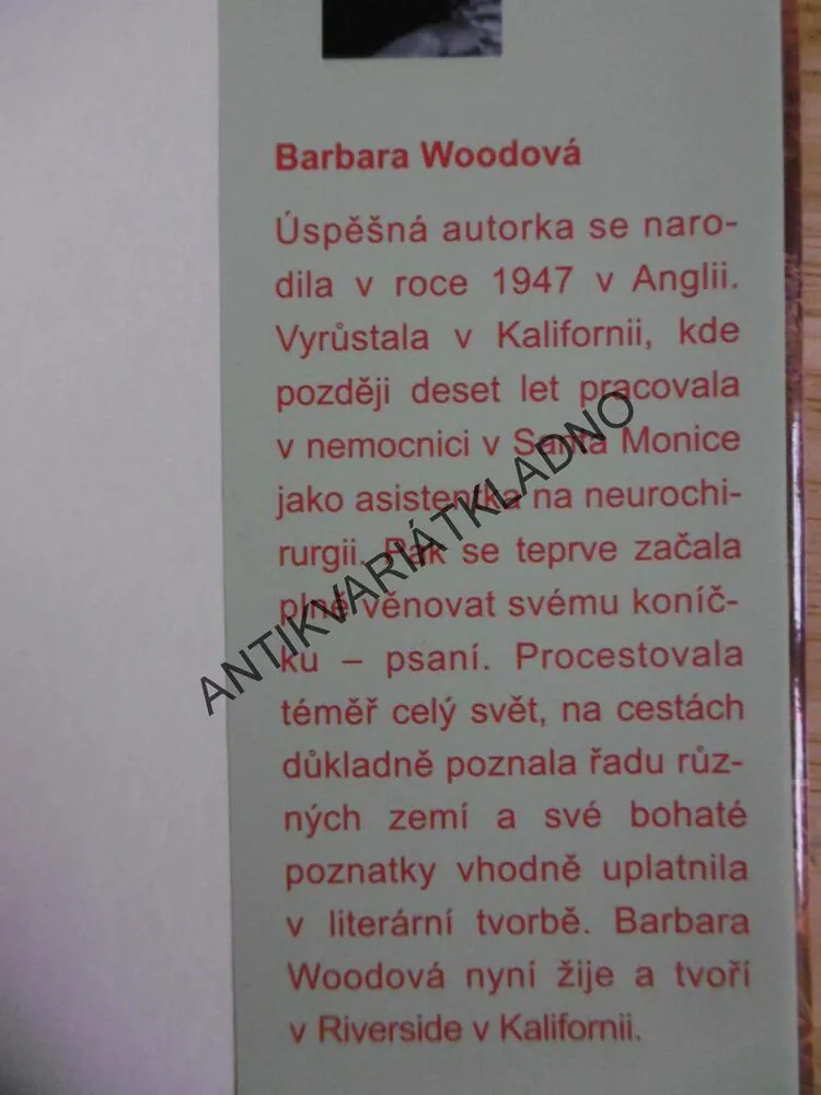 BÍLÁ ŽENA, BARBARA WOODOVÁ, **an