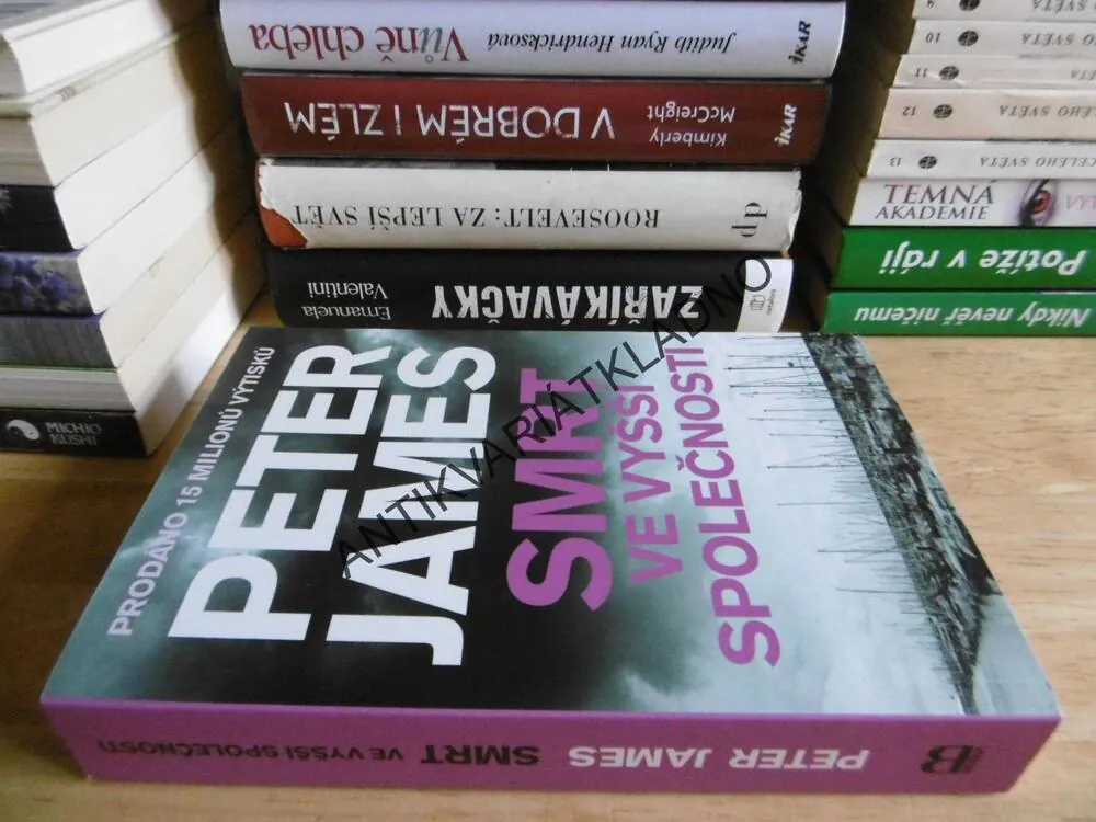 SMRT VE VYŠŠÍ SPOLEČNOSTI, PETER JAMES, **an