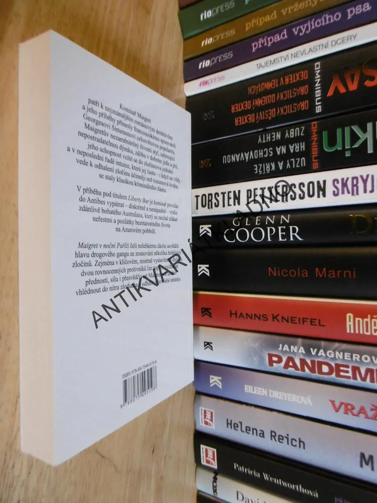 MAIGRET V NOČNÍ PAŘÍŽÍ, GEORGES SIMENON, LIBERTY BAR